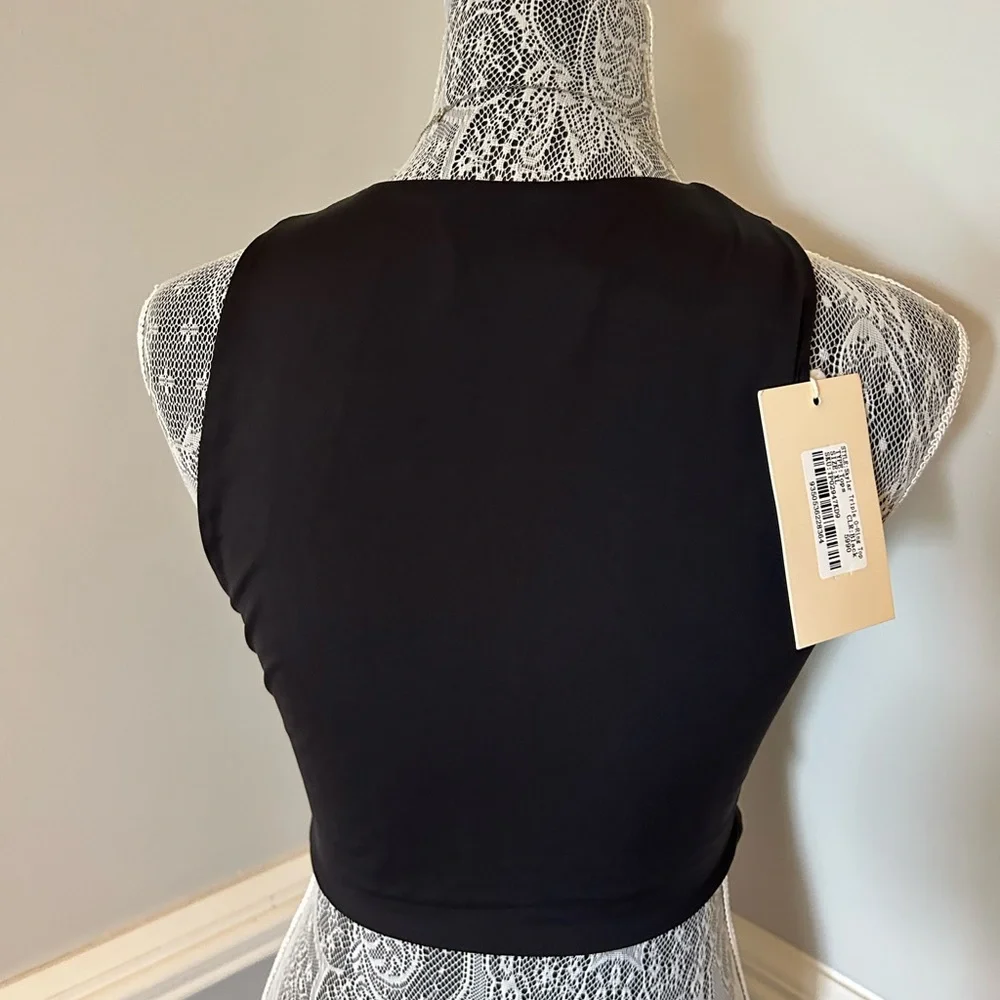 Mesjki Black skyler triple O  Crop Top Size XL - Picture 5 of 13